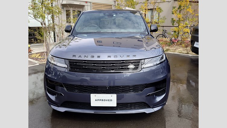 2023 認定中古車 Land Rover Range Rover Sport ヴァレジネブルー 3.0リッター6気筒400PSターボチャージドガソリンMHEV（オートマチック） FIRST EDITION
