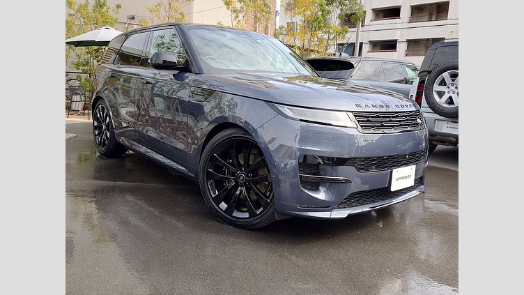 2023 認定中古車 Land Rover Range Rover Sport ヴァレジネブルー 3.0リッター6気筒400PSターボチャージドガソリンMHEV（オートマチック） FIRST EDITION
