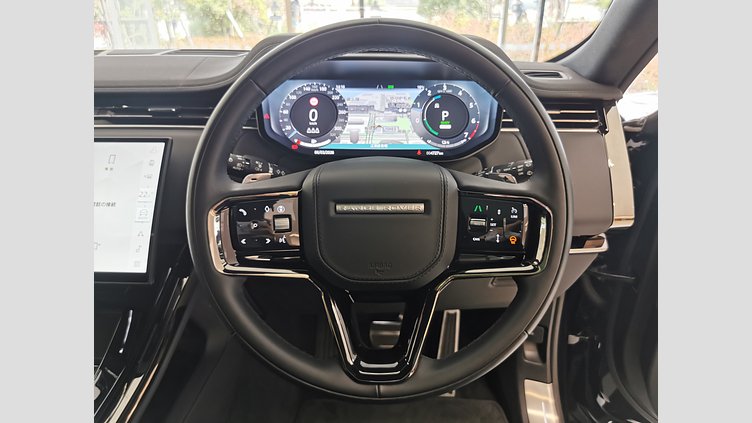 2025 認定中古車 Land Rover Range Rover Sport サントリーニブラック P550eプラグインハイブリッド（ガソリン） スタンダードホイールベース Dynamic SE