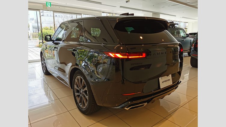2025 認定中古車 Land Rover Range Rover Sport サントリーニブラック P550eプラグインハイブリッド（ガソリン） スタンダードホイールベース Dynamic SE