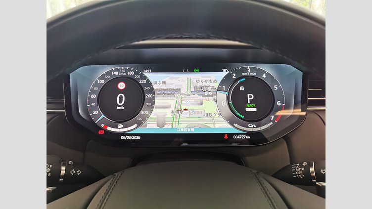 2025 認定中古車 Land Rover Range Rover Sport サントリーニブラック P550eプラグインハイブリッド（ガソリン） スタンダードホイールベース Dynamic SE