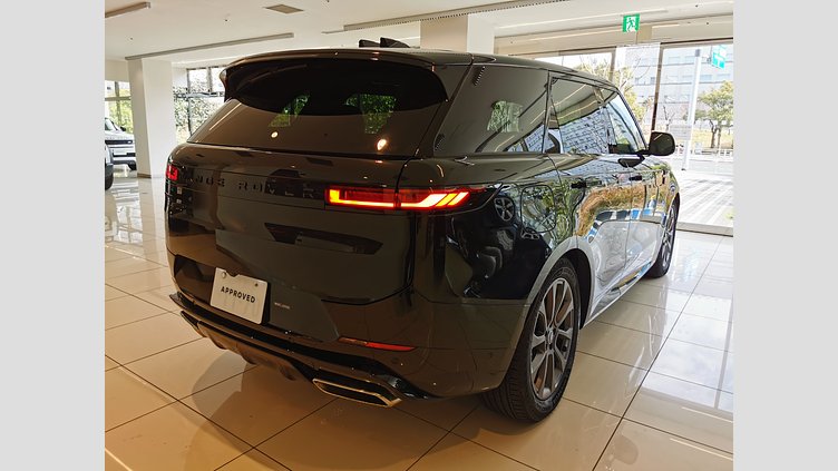 2025 認定中古車 Land Rover Range Rover Sport サントリーニブラック P550eプラグインハイブリッド（ガソリン） スタンダードホイールベース Dynamic SE