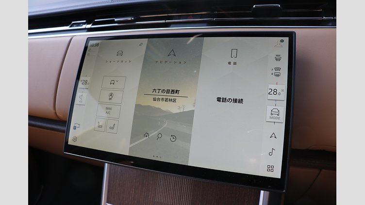 2025 認定中古車 Land Rover Range Rover ブリティッシュレーシンググリーン D350 AWD MHEV（AT） スタンダードホイールベース Autobiography