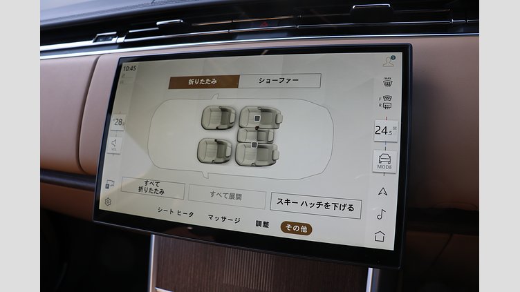 2025 認定中古車 Land Rover Range Rover ブリティッシュレーシンググリーン D350 AWD MHEV（AT） スタンダードホイールベース Autobiography