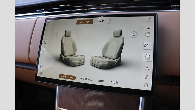 2025 認定中古車 Land Rover Range Rover ブリティッシュレーシンググリーン D350 AWD MHEV（AT） スタンダードホイールベース Autobiography