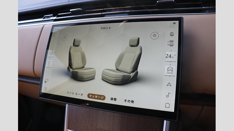 2025 認定中古車 Land Rover Range Rover ブリティッシュレーシンググリーン D350 AWD MHEV（AT） スタンダードホイールベース Autobiography