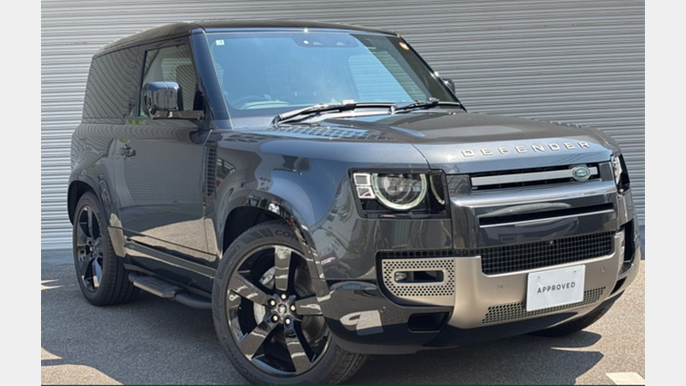2024 認定中古車 Land Rover Defender 90 カルパチアングレイ D350 ディーゼルマイルドハイブリッド X-Dynamic HSE
