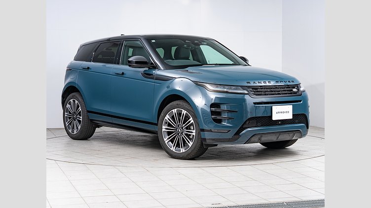 2023 認定中古車 Land Rover Range Rover Evoque トライベッカブルー P250（ガソリン） オートバイオグラフィ　P250