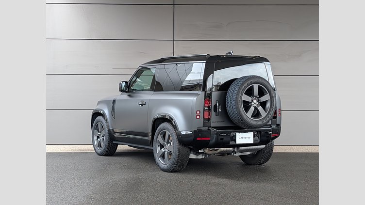 2025 認定中古車 Land Rover Defender 90 カルパチアングレイ D350 ディーゼルマイルドハイブリッド X-Dynamic HSE