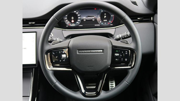 2024 認定中古車 Land Rover Range Rover Evoque サントリーニブラック D200マイルドハイブリッド（ディーゼル） Standard Wheelbase DYNAMIC SE