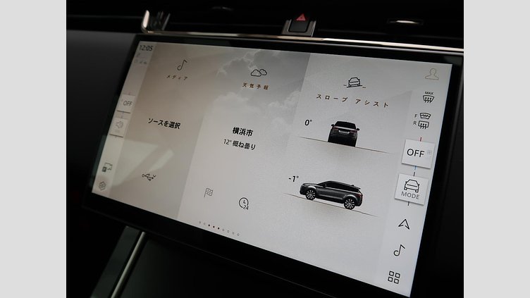 2024 認定中古車 Land Rover Range Rover Evoque サントリーニブラック D200マイルドハイブリッド（ディーゼル） Standard Wheelbase DYNAMIC SE