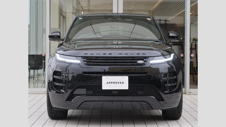 2024 認定中古車 Land Rover Range Rover Evoque サントリーニブラック D200マイルドハイブリッド（ディーゼル） Standard Wheelbase DYNAMIC SE