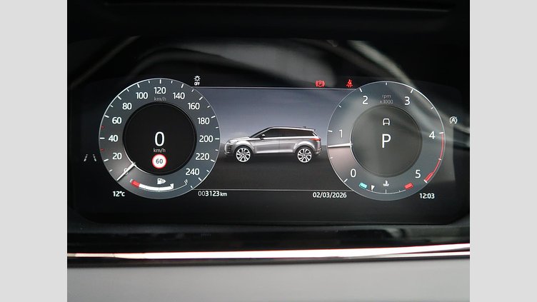 2024 認定中古車 Land Rover Range Rover Evoque サントリーニブラック D200マイルドハイブリッド（ディーゼル） Standard Wheelbase DYNAMIC SE