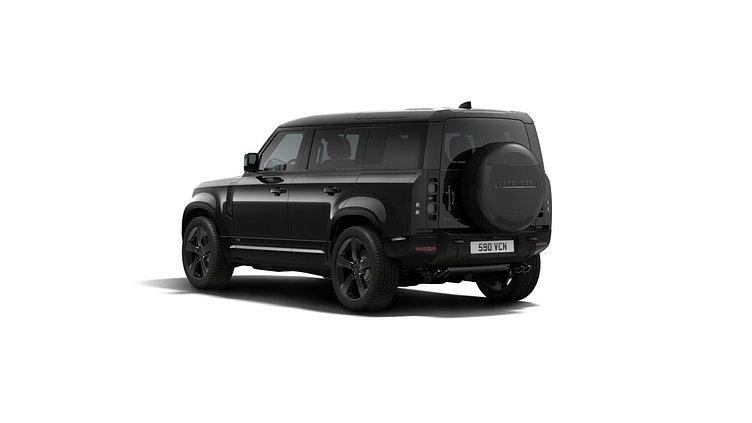 2024 New Land Rover Defender 110 Santorini Black P525 Petrol V8