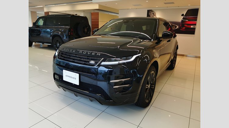 2024 認定中古車 Land Rover Range Rover Evoque サントリーニブラック プラグインハイブリッド（ガソリン） Standard Wheelbase DYNAMIC HSE