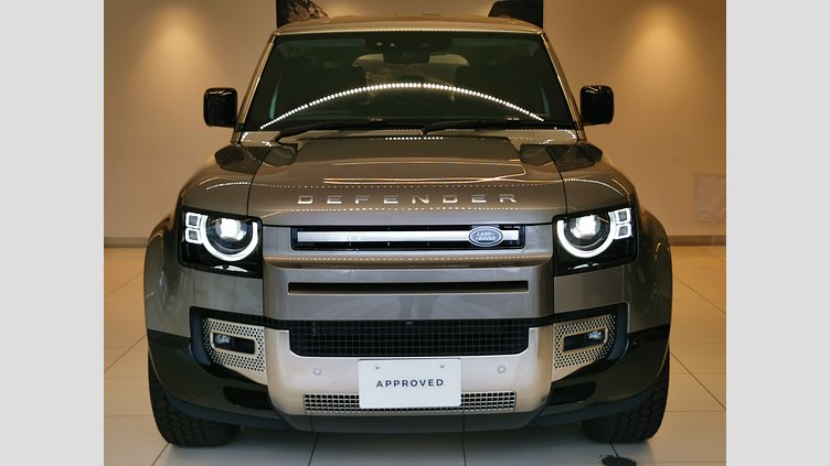 2025 認定中古車 Land Rover Defender 110 シリコンシルバー D350 ディーゼルマイルドハイブリッド S