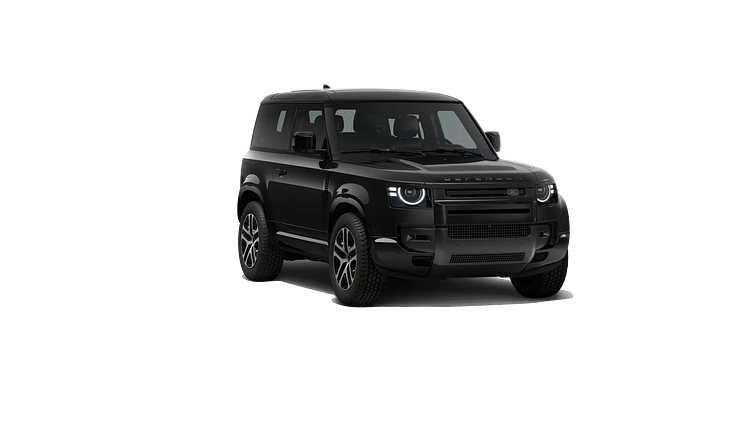 2026 New Land Rover Defender 90 Santorini Black P425 AWD SUPERCHARGED 90 X-Dynamic SE