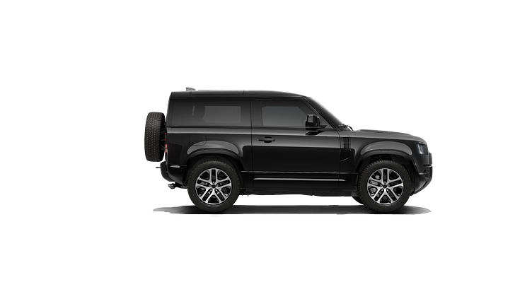 2026 New Land Rover Defender 90 Santorini Black P425 AWD SUPERCHARGED 90 X-Dynamic SE