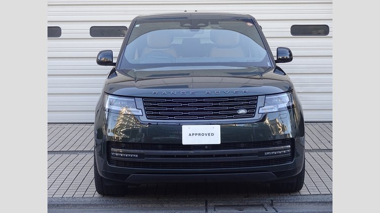 2024 認定中古車 Land Rover Range Rover ベルグレイヴィアグリーン D300 AWD MHEV（AT） スタンダードホイールベース Autobiography