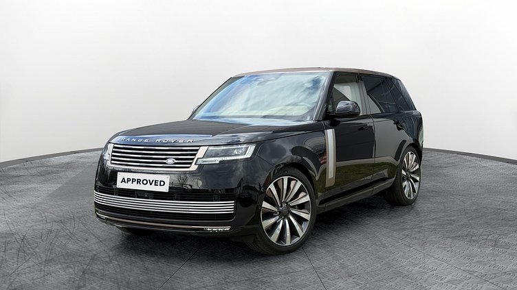 2026 Approved Land Rover Range Rover Santorini Black P615 LE mild hybrid benzinmotor SV SWB