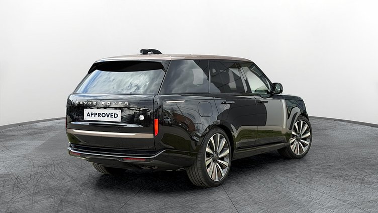 2026 Approved Land Rover Range Rover Santorini Black P615 LE mild hybrid benzinmotor SV SWB