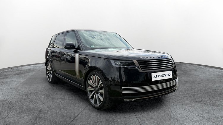 2026 Approved Land Rover Range Rover Santorini Black P615 LE mild hybrid benzinmotor SV SWB