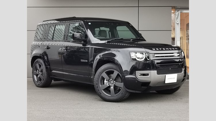 2024 認定中古車 Land Rover Defender 110 サントリーニブラック P300 ガソリン X-Dynamic SE