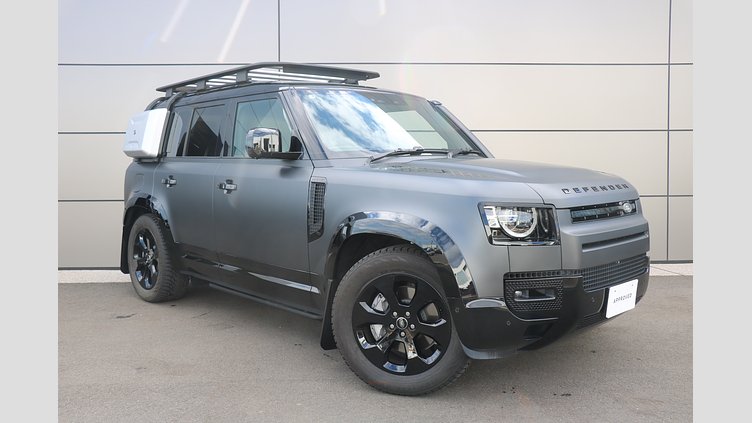 2025 認定中古車 Land Rover Defender 110 カルパチアングレイ D350 ディーゼルマイルドハイブリッド X-Dynamic SE