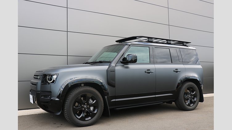 2025 認定中古車 Land Rover Defender 110 カルパチアングレイ D350 ディーゼルマイルドハイブリッド X-Dynamic SE