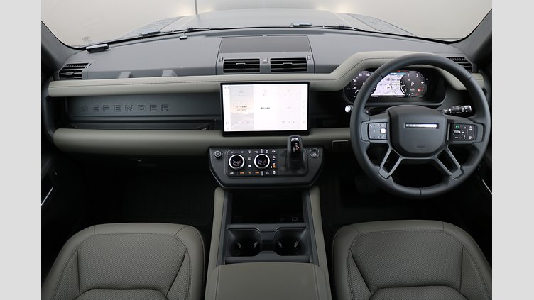 2025 認定中古車 Land Rover Defender 110 カルパチアングレイ D350 ディーゼルマイルドハイブリッド X-Dynamic SE