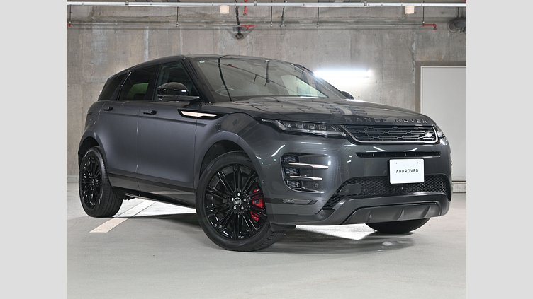 2024 認定中古車 Land Rover Range Rover Evoque カルパチアングレイ P300eプラグインハイブリッド（ガソリン） スタンダードホイールベース DYNAMIC HSE