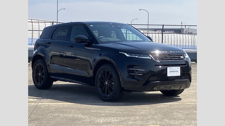 2024 認定中古車 Land Rover Range Rover Evoque サントリーニブラック プラグインハイブリッド（ガソリン） Standard Wheelbase DYNAMIC HSE