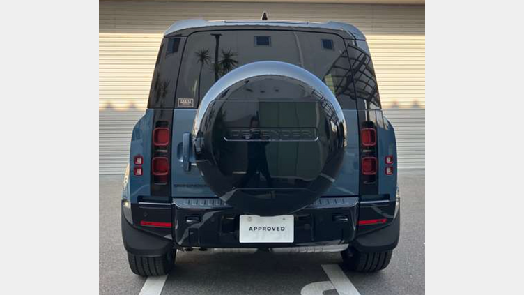 2025 認定中古車 Land Rover Defender 110 タスマンブルー D350 ディーゼルマイルドハイブリッド X-Dynamic HSE
