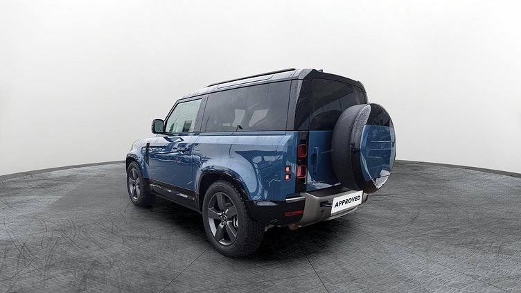 2025 Approved Land Rover Defender 90 Tasman Blue D300 Diesel MHEV X-Dynamic HSE