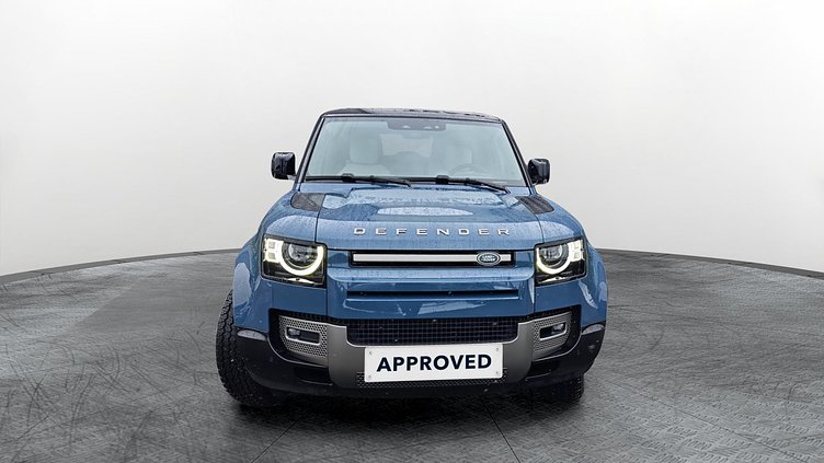 2025 Approved Land Rover Defender 90 Tasman Blue D300 Diesel MHEV X-Dynamic HSE