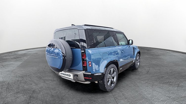 2025 Approved Land Rover Defender 90 Tasman Blue D300 Diesel MHEV X-Dynamic HSE