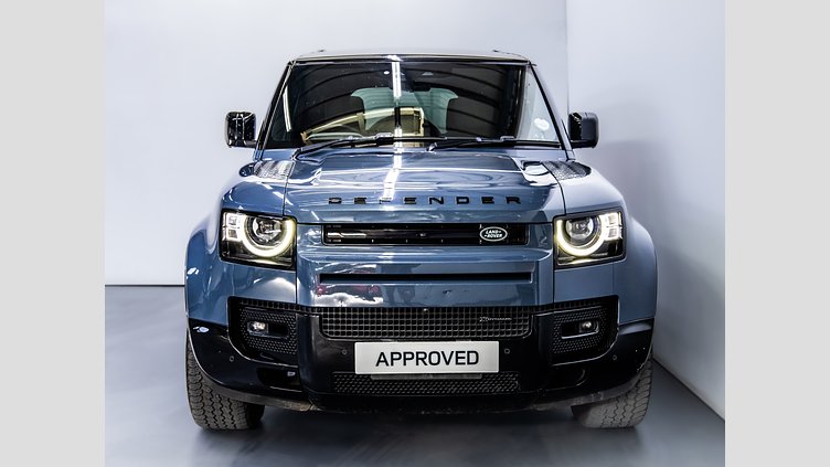 2023 Approved Land Rover Defender 110 Tasman Blue AWS 110 D300 HSE X-Dynamic