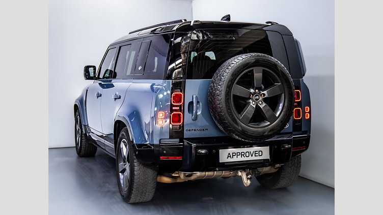 2023 Approved Land Rover Defender 110 Tasman Blue AWS 110 D300 HSE X-Dynamic