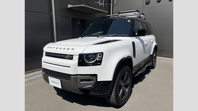 2024 認定中古車 Land Rover Defender 110 フジホワイト P300 ガソリン X-Dynamic SE