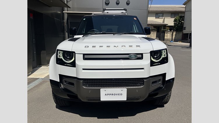 2024 認定中古車 Land Rover Defender 110 フジホワイト P300 ガソリン X-Dynamic SE