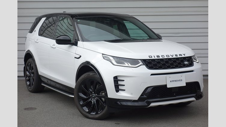 2024 認定中古車 Land Rover Discovery Sport オストゥーニパールホワイト D200マイルドハイブリッド（ディーゼル） 標準ホイール DYNAMIC SE