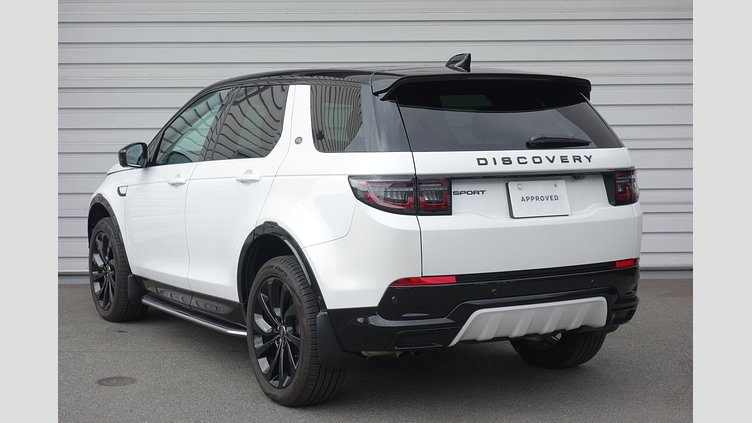2024 認定中古車 Land Rover Discovery Sport オストゥーニパールホワイト D200マイルドハイブリッド（ディーゼル） 標準ホイール DYNAMIC SE