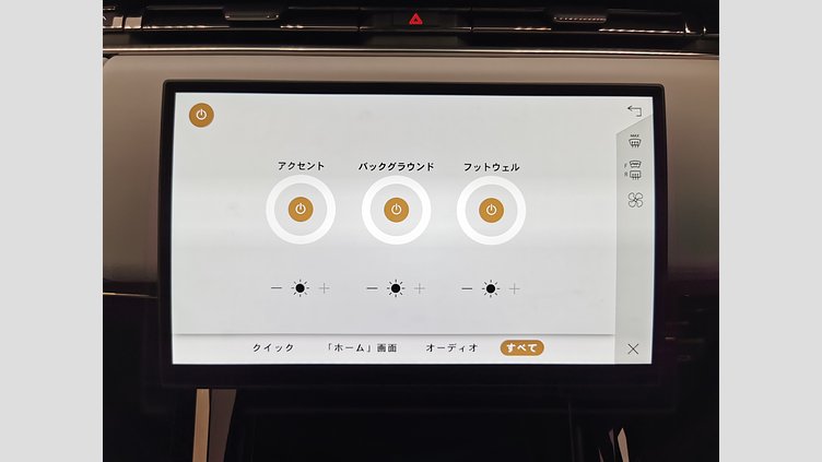 2025 認定中古車 Land Rover Range Rover Sport オストゥーニパールホワイト P550eプラグインハイブリッド（ガソリン） スタンダードホイールベース Dynamic SE