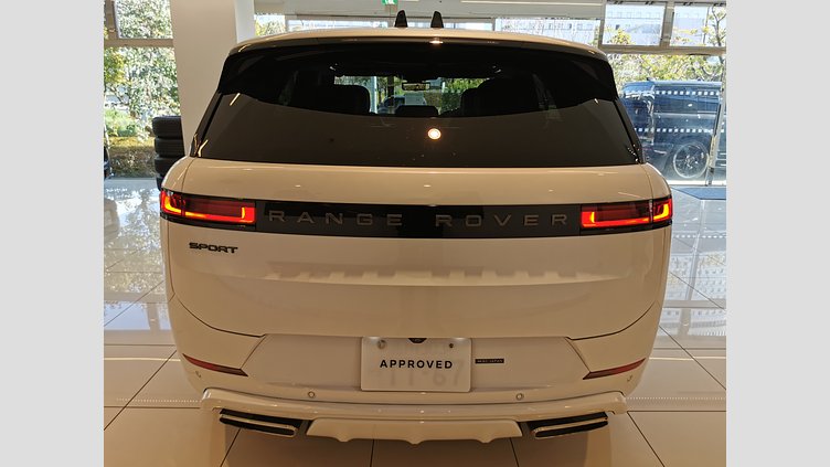 2025 認定中古車 Land Rover Range Rover Sport オストゥーニパールホワイト P550eプラグインハイブリッド（ガソリン） スタンダードホイールベース Dynamic SE