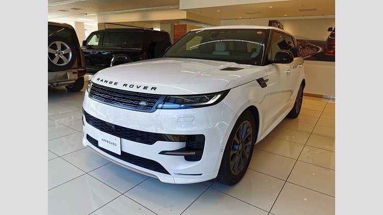 2025 認定中古車 Land Rover Range Rover Sport オストゥーニパールホワイト P550eプラグインハイブリッド（ガソリン） スタンダードホイールベース Dynamic SE