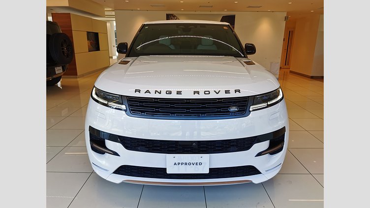 2025 認定中古車 Land Rover Range Rover Sport オストゥーニパールホワイト P550eプラグインハイブリッド（ガソリン） スタンダードホイールベース Dynamic SE