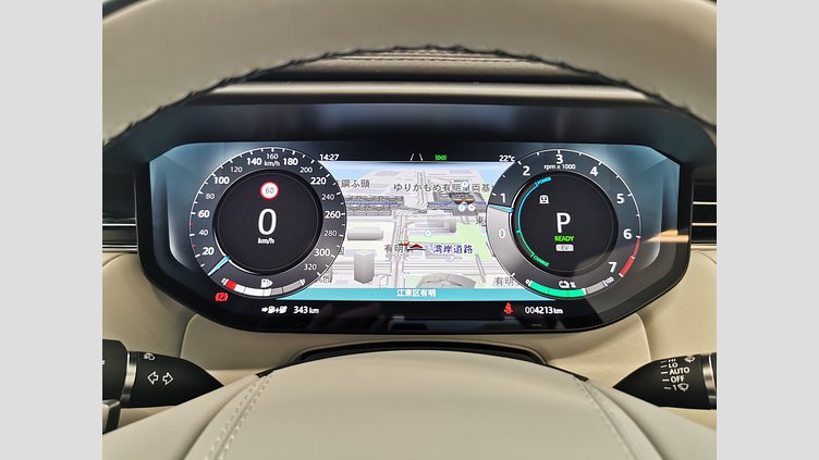 2025 認定中古車 Land Rover Range Rover Sport オストゥーニパールホワイト P550eプラグインハイブリッド（ガソリン） スタンダードホイールベース Dynamic SE