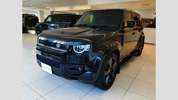 2023 認定中古車 Land Rover Defender 110 サントリーニブラック P525 AWD (AT) V8