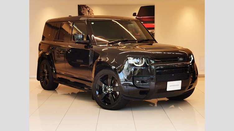 2023 認定中古車 Land Rover Defender 110 サントリーニブラック P525 AWD (AT) V8