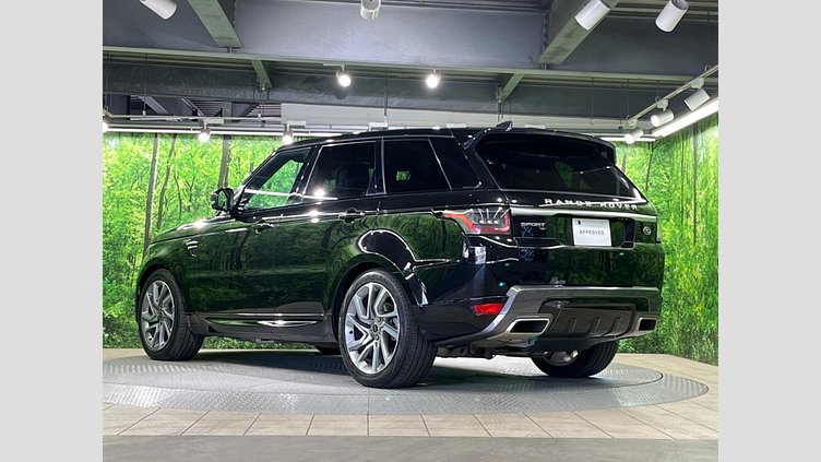 2019 認定中古車 Land Rover Range Rover Sport サントリーニブラック 3.0リッターTDV6ディーゼル（258 PS） HSE